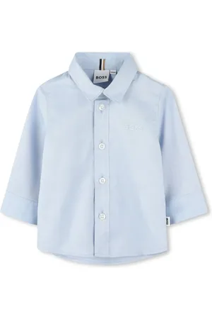 HUGO BOSS Chemise à logo brodé