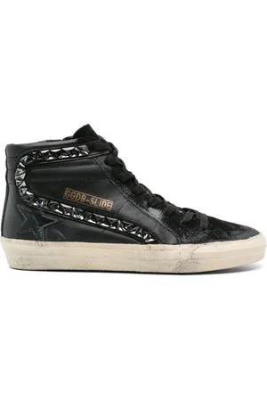 Golden Goose Baskets Slide à ornements en cristal