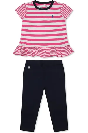 Ralph Lauren Ensemble haut-pantalon à rayures