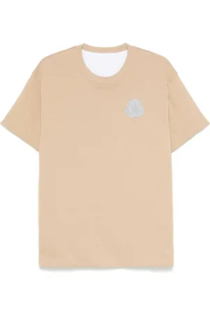 Moncler T-shirt à patch logo