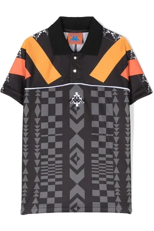 MARCELO BURLON X Kappa polo à imprimé graphique