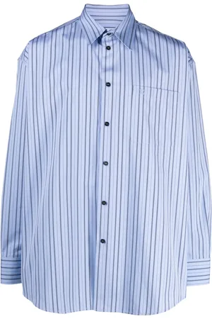 OFF-WHITE Chemise rayée à logo brodé
