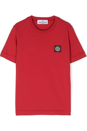 Stone Island T-shirt à patch Compass