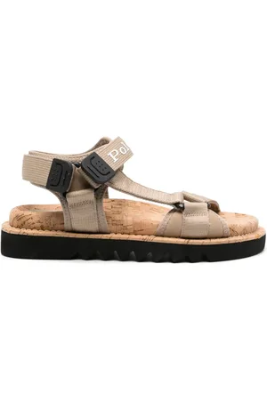 Ralph Lauren Sandales à brides en gros-grain