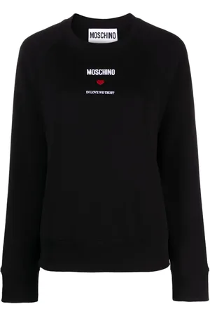 Moschino Sweat en coton à logo brodé
