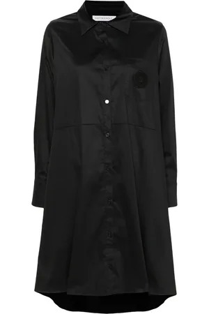 Viktor & Rolf Robe-chemise à patch brodé