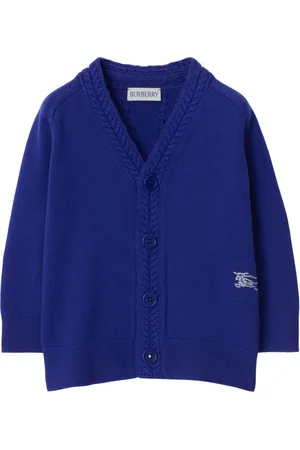 Burberry Cardigan à logo brodé