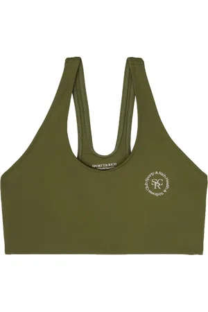 Sporty & Rich Brassière de sport à logo imprimé