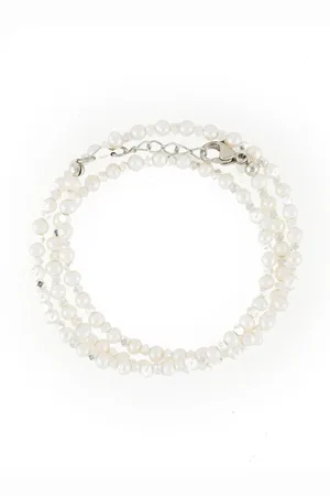 Nialaya Bracelet multi-tours à perles