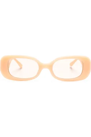 Linda Farrow Lunettes de soleil Lola à monture rectangulaire