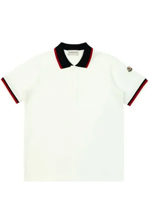 Moncler Polo à patch logo