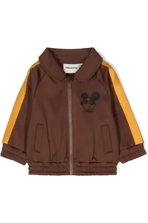 Mini Rodini Veste zippée à broderies