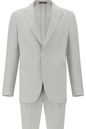Boggi Milano Costume en laine à motif Prince de Galles