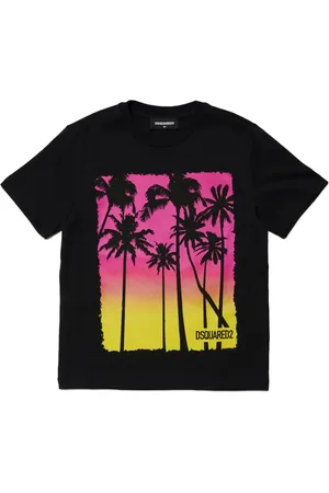 Dsquared2 T-shirt en coton à imprimé graphique