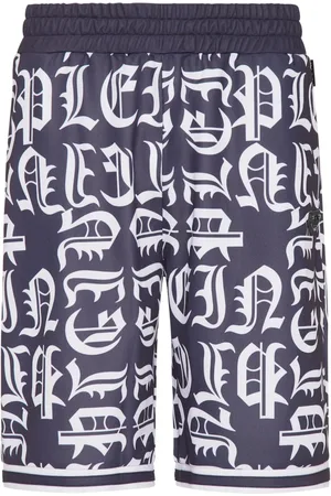 Philipp Plein Short à logo imprimé