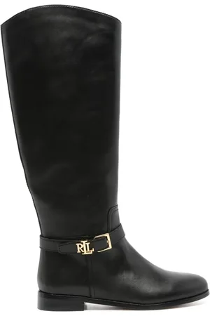 Ralph Lauren Bottines à plaque logo