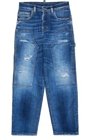 Dsquared2 Jean à effet usé