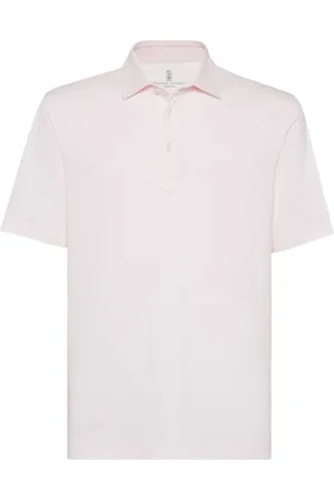 Brunello Cucinelli Polo en coton biologique mélangé