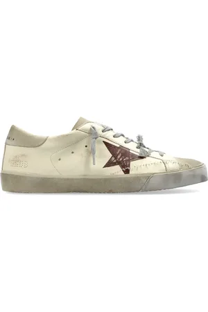 Golden Goose Baskets Super-Star With List Printed Star Embroi