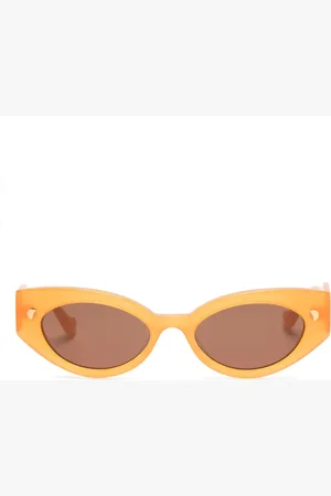 Nanushka Lunettes de soleil à monture ovale