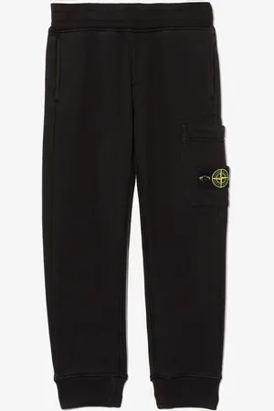 Stone Island Pantalon de jogging à patch logo