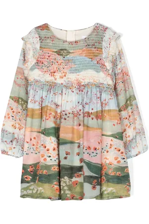 Chloé Robe à imprimé graphique