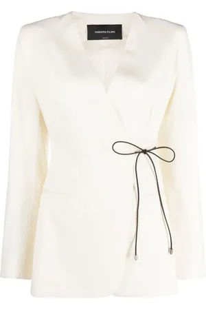 Fabiana Filippi Blazer à fermeture décalée