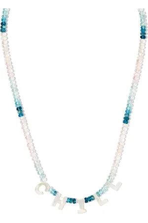 Roxanne First Collier Chill en jaune 14ct serti de nacre