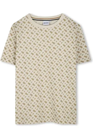 HUGO BOSS T-shirt en coton à logo imprimé