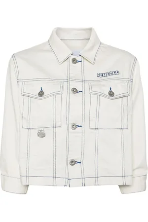 Chocoolate Veste en jean à logo brodé