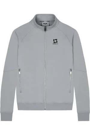 TEAM WANG design Veste de sport zippée à logo imprimé
