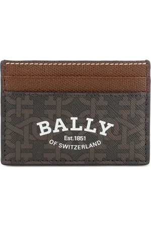 Bally Porte-cartes à logo imprimé