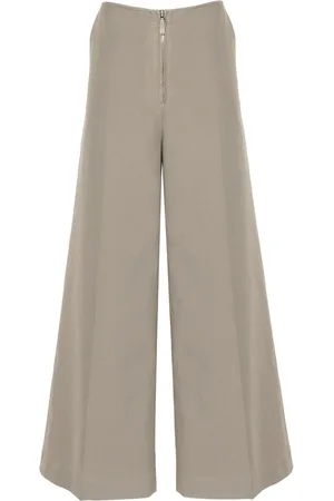 Totême Pantalon en coton à coupe ample