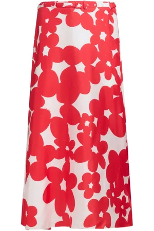 Marni Jupe mi-longue à fleurs