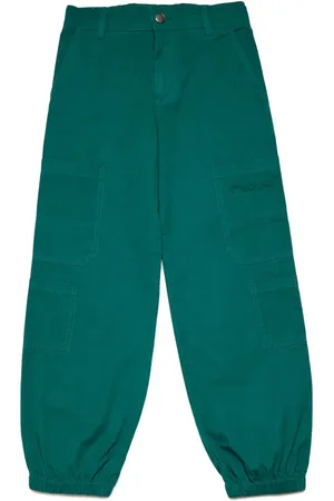 Marni Pantalon en coton à logo brodé
