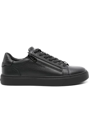 Calvin Klein Baskets en cuir à logo embossé
