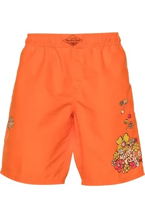 MARTINE ROSE Short de bain Board à fleurs