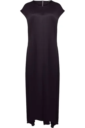 Uma Raquel Davidowicz Robe mi-longue à design asymétrique