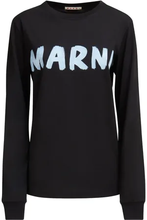 Marni T-shirt à logo imprimé