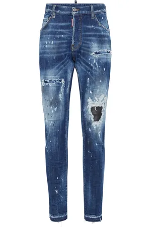 Dsquared2 Jean slim à effet usé