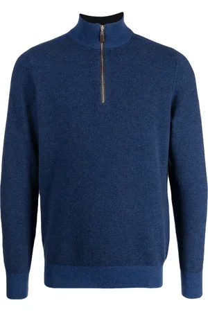 N.PEAL Pull Carnaby à col zippé