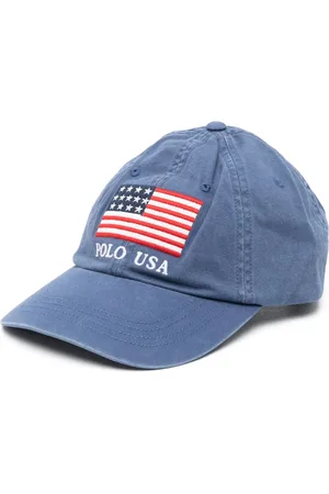 Ralph Lauren Casquette en coton à logo brodé