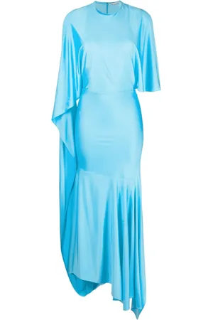 Stella McCartney Robe asymétrique à mancherons