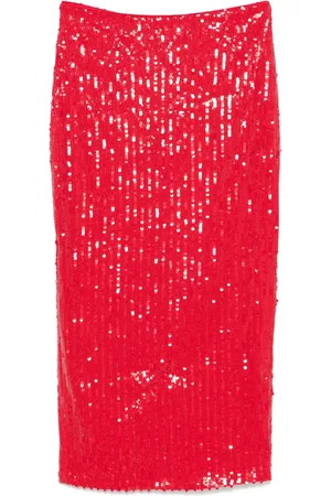 ROTATE Jupe crayon à sequins