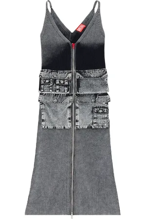 Diesel Robe M-Melti à coupe mi-longue