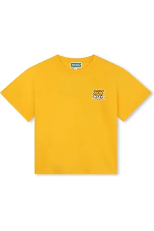 Kenzo T-shirt en coton à logo imprimé
