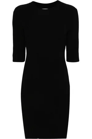 Diane von Furstenberg Robe courte Pam en maille nervurée