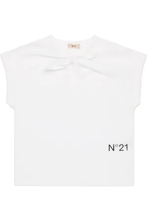 Nº21 T-shirt à logo imprimé