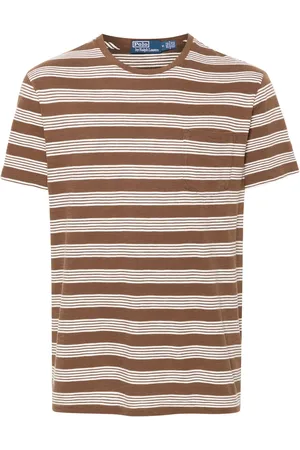 Ralph Lauren T-shirt en coton à rayures