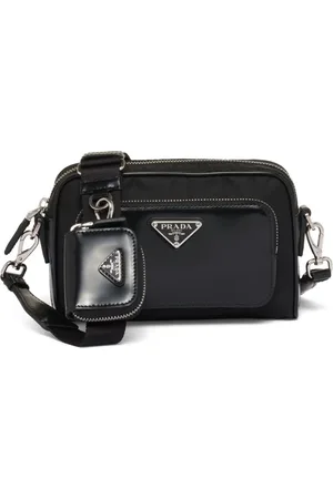Prada Sacoche à patch logo